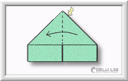 Origami Box falten Schritt 003