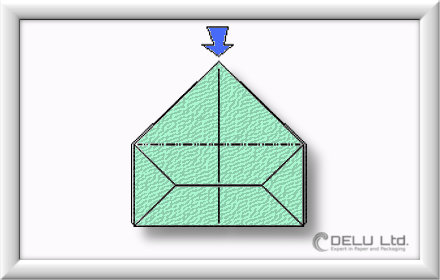 Origami Box falten Schritt 011