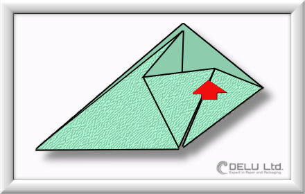 Origami Schachtel falten Schritt 005 Origami Schachtel falten Schritt 005