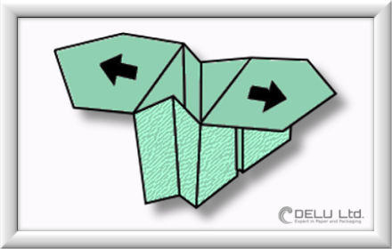 Origami Schachtel falten Schritt 014