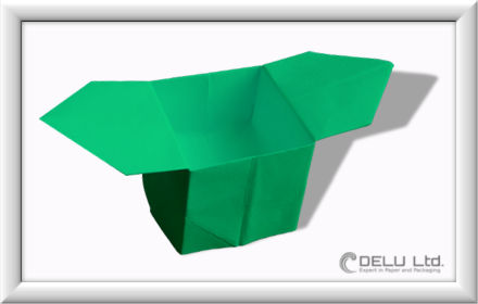 Origami Schachtel falten Schritt 015
