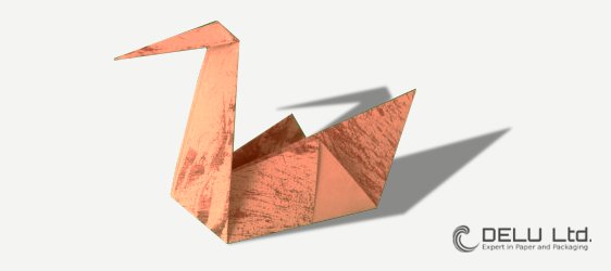 Anleitung Origami Schwan falten