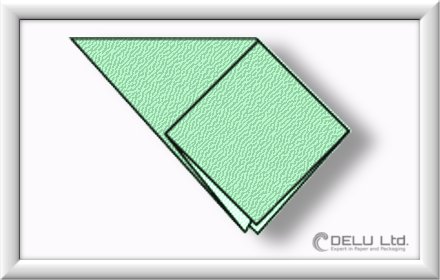 how to fold Origami Crane Step 002 how to fold Origami Crane Step 002
