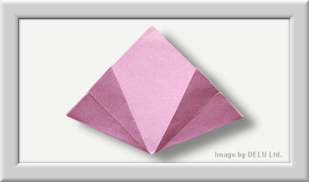 how to Kusuduma Origami Flower Step 008