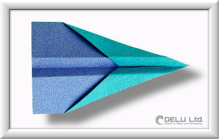 How to fold Origami paper plane jet Step 012