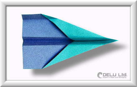 how to origami jet paper plane step 013