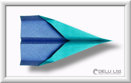 How to fold Origami paper plane jet Step 014 How to fold Origami paper plane jet Step 014