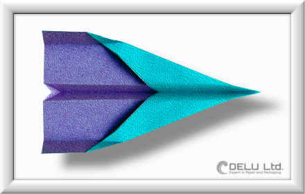 How to fold Origami paper plane jet Step 015 How to fold Origami paper plane jet Step 015