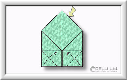 how to fold perfect Origami box step by step 005