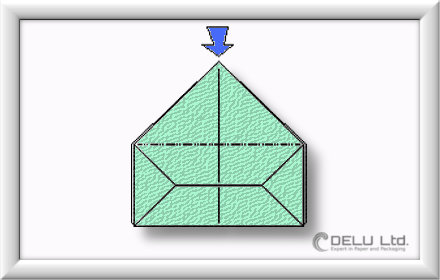how to fold perfect Origami box step by step 011