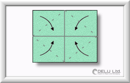 How to fold Origami paper box with handles Step 002 How to fold Origami paper box with handles Step 002