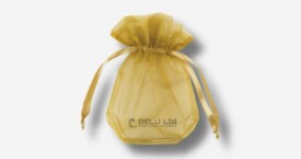 Organza Beutel Gold