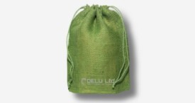 Burlap Drawstring Pouch – Irish