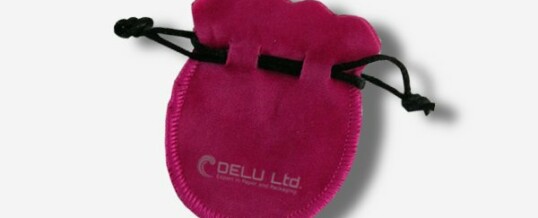 Velvet Jewelry Pouch – Pink