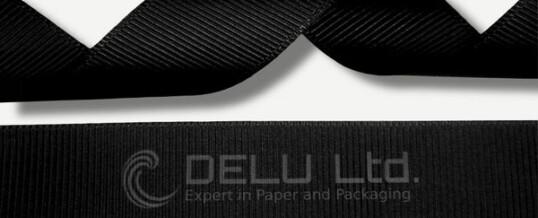 Grosgrain Ribbon ; Black