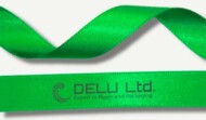 Satin Ribbon ; Green