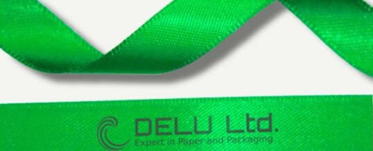 Satin Ribbon ; Green