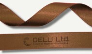 Satin Ribbon ; Brown