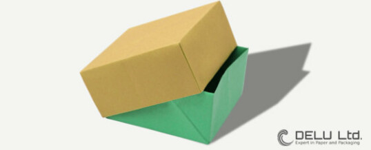 Origami box step by step