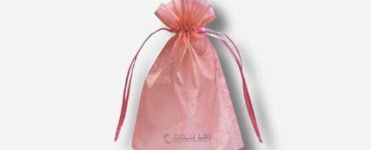 Bolsa de organza – Rosa