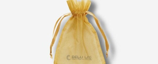 Bolsa de organza – Amarillo