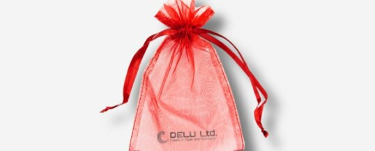 Bolsa de organza – Rojo